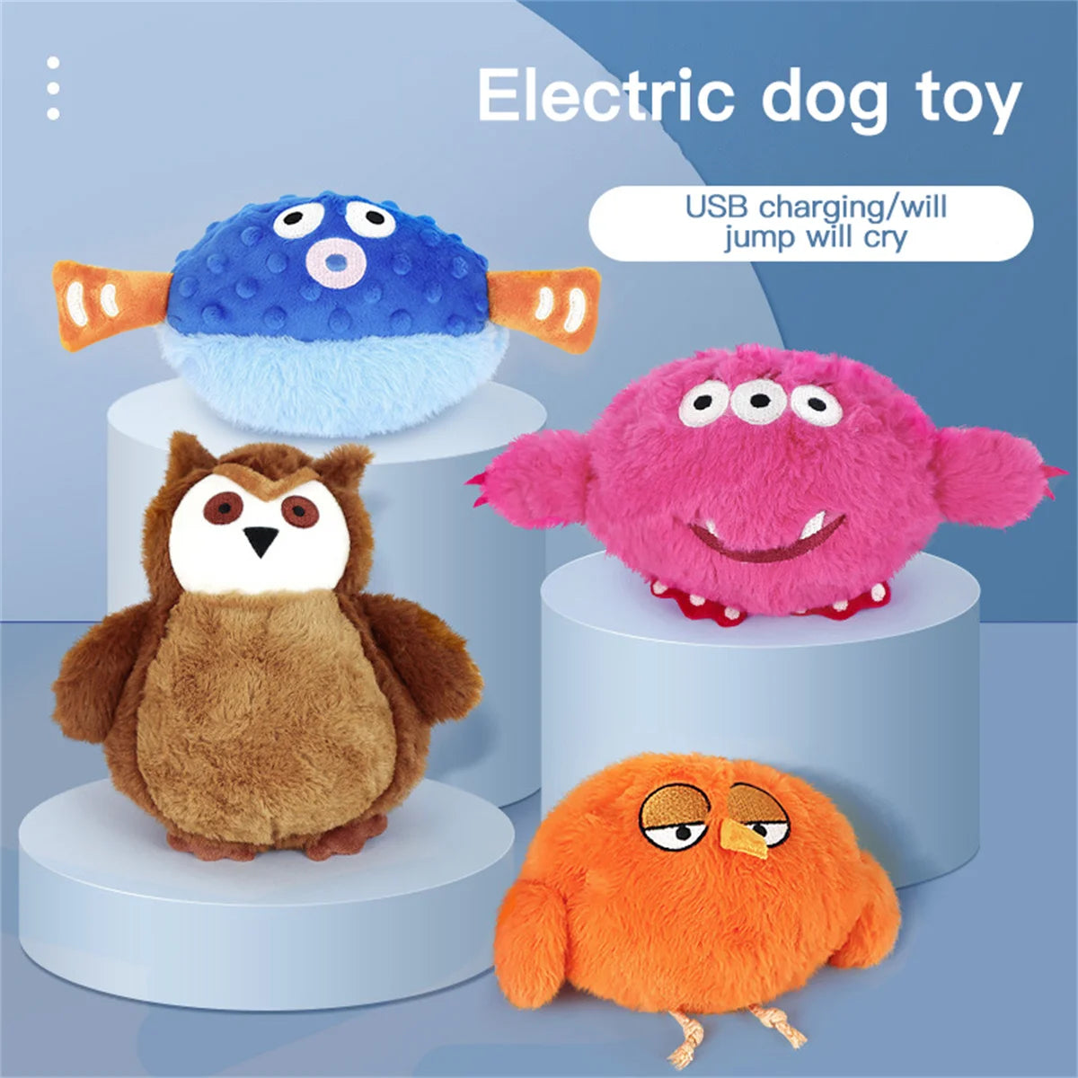 Teddy Run Interactive Dog Toys